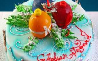 5 ідей, як прикрасити торт на новий рік — варіанти святкового декору