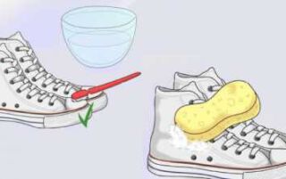 Як очистити білу підошву на кросівках чи кедах